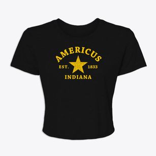 Americus Indiana Star Women's Crop Top