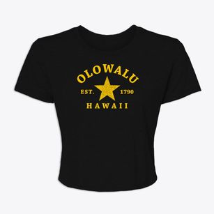 Olowalu Hawaii Star Women's Crop Top