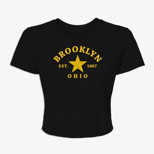 Brooklyn Ohio Star Women's Crop Top