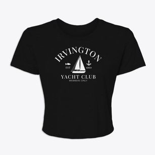 Irvington Virginia Yacht Club Women's Crop Top