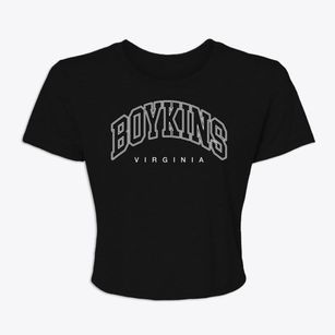 Boykins Virginia Inline Women's Crop Top