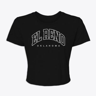 El Reno Oklahoma Inline Women's Crop Top