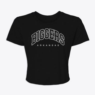Biggers Arkansas Inline Women's Crop Top
