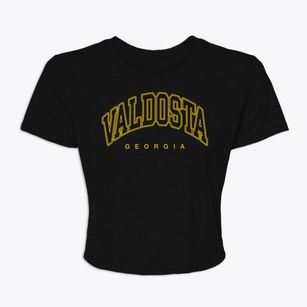 Valdosta Georgia Inline Women's Crop Top