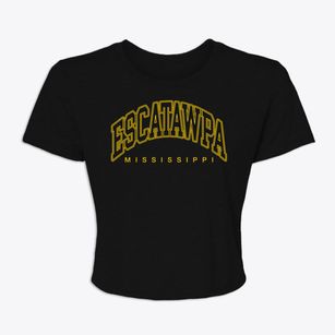 Escatawpa Mississippi Inline Women's Crop Top