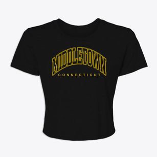 Middletown Connecticut Inline Women's Crop Top