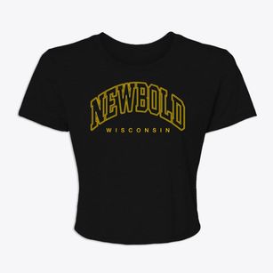 Newbold Wisconsin Inline Women's Crop Top