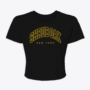 Shrub Oak New York Inline Women's Crop Top