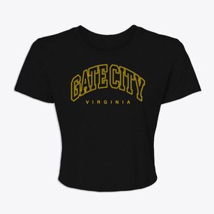 Gate City Virginia Inline Women's Crop Top