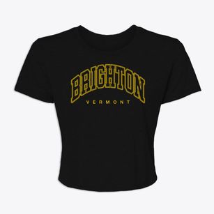 Brighton Vermont Inline Women's Crop Top
