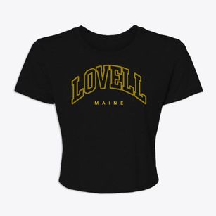 Lovell Maine Inline Women's Crop Top