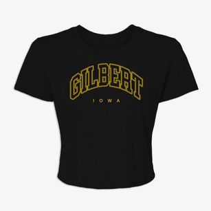Gilbert Iowa Inline Women's Crop Top