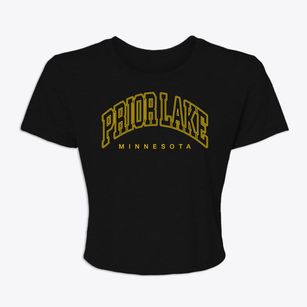 Prior Lake Minnesota Inline Women's Crop Top