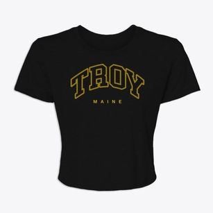 Troy Maine Inline Women's Crop Top