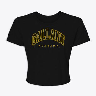 Gallant Alabama Inline Women's Crop Top