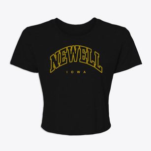 Newell Iowa Inline Women's Crop Top