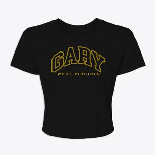 Gary West Virginia Inline Women's Crop Top