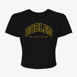 Gobles Michigan Inline Women's Crop Top