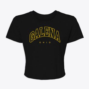 Galena Ohio Inline Women's Crop Top