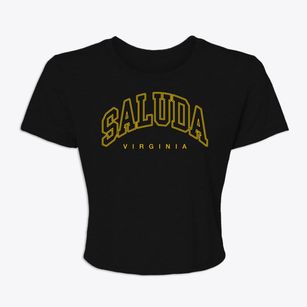 Saluda Virginia Inline Women's Crop Top