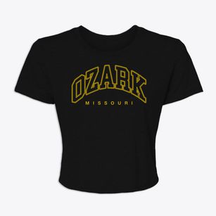 Ozark Missouri Inline Women's Crop Top