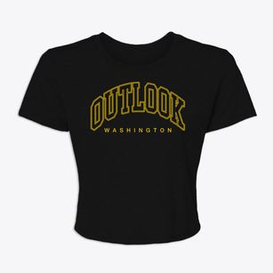 Outlook Washington Inline Women's Crop Top