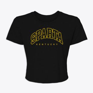 Sparta Kentucky Inline Women's Crop Top