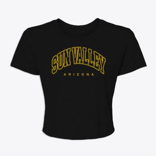 Sun Valley Arizona Inline Women's Crop Top