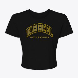 Tar Heel North Carolina Inline Women's Crop Top