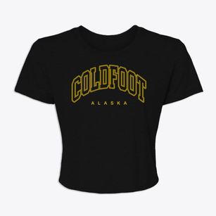 Coldfoot Alaska Inline Women's Crop Top