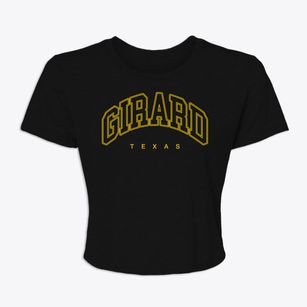 Girard Texas Inline Women's Crop Top