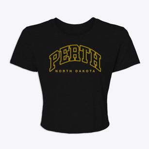 Perth North Dakota Inline Women's Crop Top