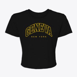Geneva New York Inline Women's Crop Top