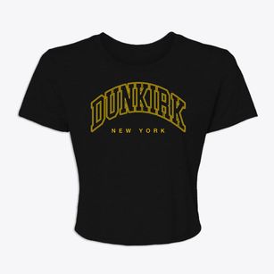 Dunkirk New York Inline Women's Crop Top