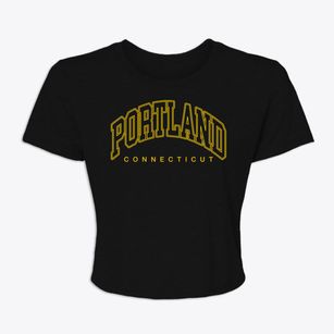 Portland Connecticut Inline Women's Crop Top