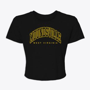 Moundsville West Virginia Inline Women's Crop Top