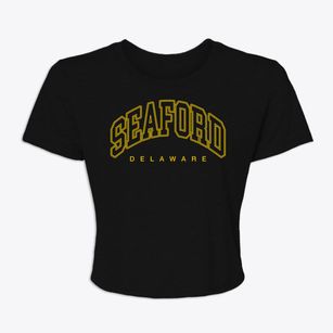 Seaford Delaware Inline Women's Crop Top