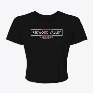 Redwood Valley California Artbox Women's Crop Top