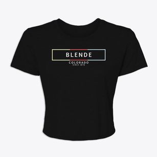 Blende Colorado Artbox Women's Crop Top
