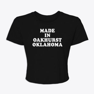 Oakhurst Oklahoma Classic 70s Women's Crop Top