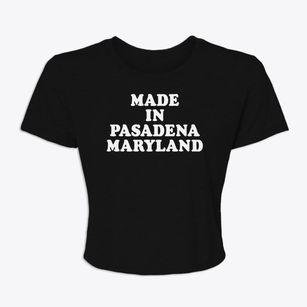 Pasadena Maryland Classic 70s Women's Crop Top