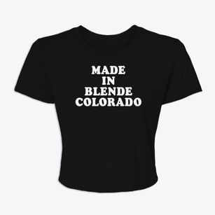 Blende Colorado Classic 70s Women's Crop Top