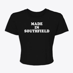 Southfield Massachusetts Classic 70s Women's Crop Top