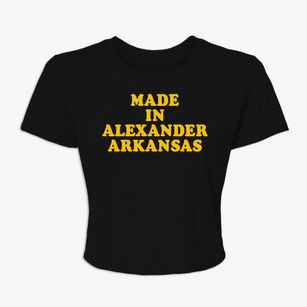 Alexander Arkansas Classic 70s Women's Crop Top
