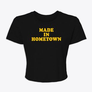 Hometown Pennsylvania Classic 70s Women's Crop Top
