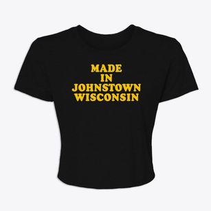 Johnstown Wisconsin Classic 70s Women's Crop Top