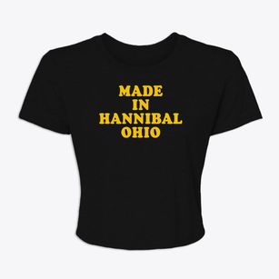 Hannibal Ohio Classic 70s Women's Crop Top