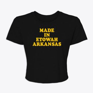 Etowah Arkansas Classic 70s Women's Crop Top