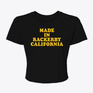 Rackerby California Classic 70s Women's Crop Top