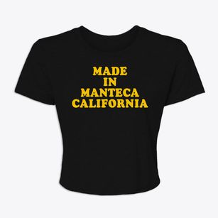 Manteca California Classic 70s Women's Crop Top